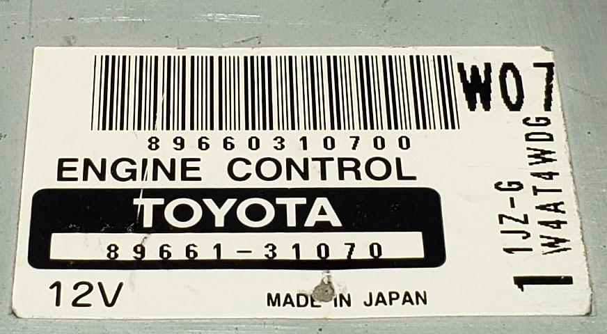 Engine control unit 1JZ-G 4WD 89661-31070 ECU ECM