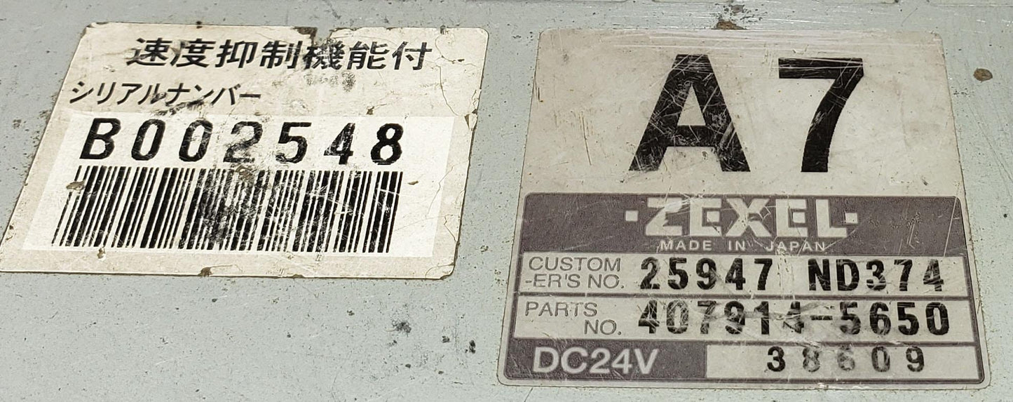 Engine Control Unit by Zexel | ECU 407914-5650