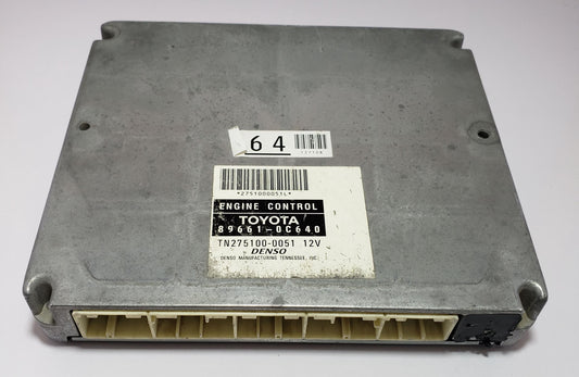 2005 Toyota Tundra SR5 ECU ECM Engine Control Module 89661-0C640 4.7L V8 4x2 AT