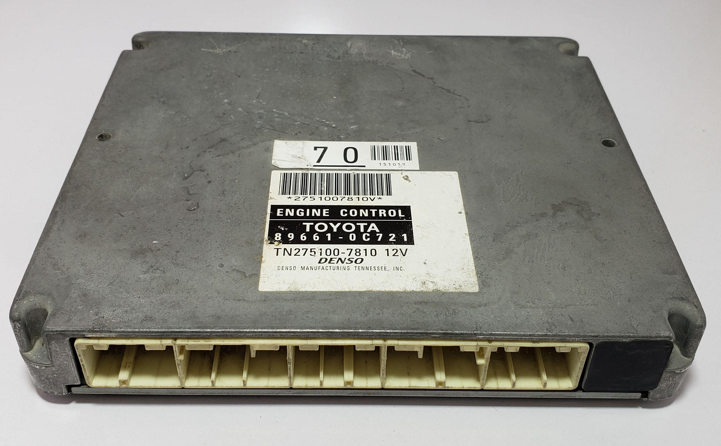 Toyota engine controll unit 89661-0C721,275100-7810 ecu ecm jdm