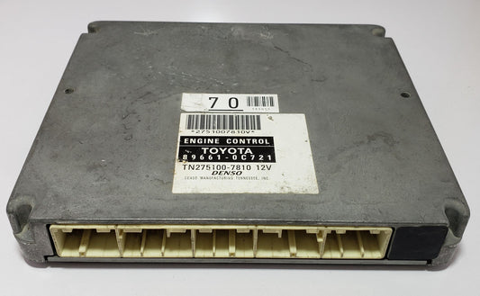 Toyota engine controll unit 89661-0C721,275100-7810 ecu ecm jdm