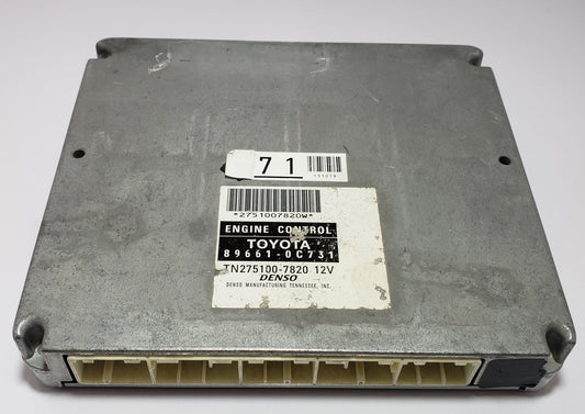 Engine controll Module 89661-0C731 2006 Toyota Tundra Computer 275100-7820 ECU