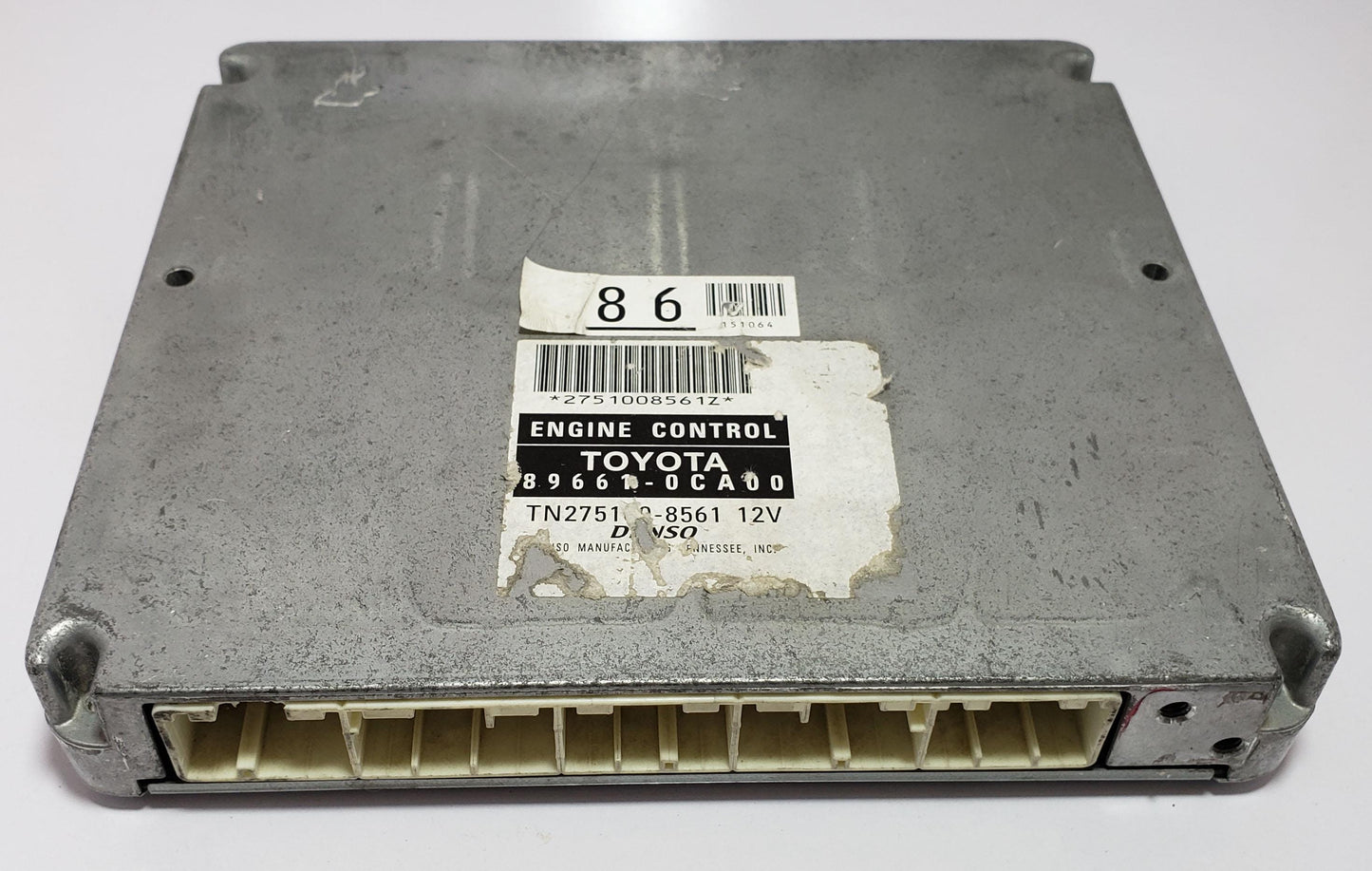 2007 Toyota Sequoia Engine Control Unit ECU ECM 89661-0CA00 275100-8561 4.7L V8 4x2 OEM
