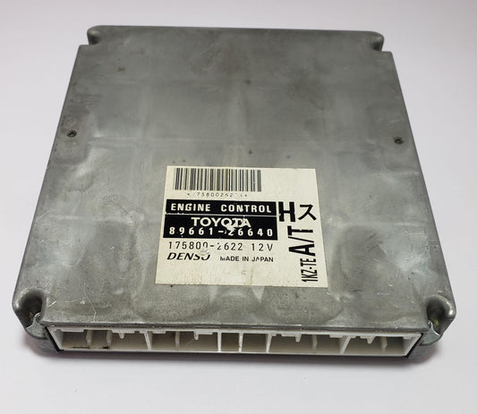 JDM Used ECU/ECM for Toyota HiAce KZH106W 1999 – 1KZ Engine – 89661-26640 / 175800-2622