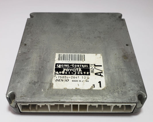 Toyota 89661-26690 175800-26411KZ-TE A/T ECU ECM Engine control unit Jdm used