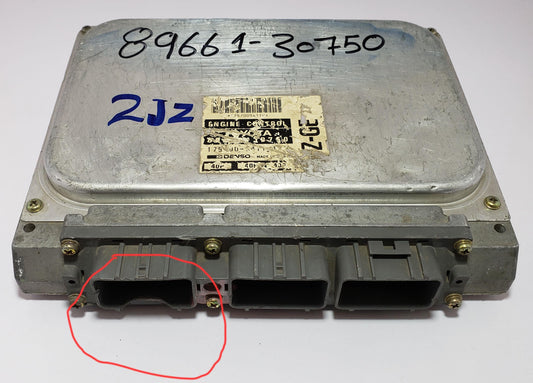 TOYOTA Aristo 1993-1995 Engine Control Unit 89661-30750 2jzge ECU ECM