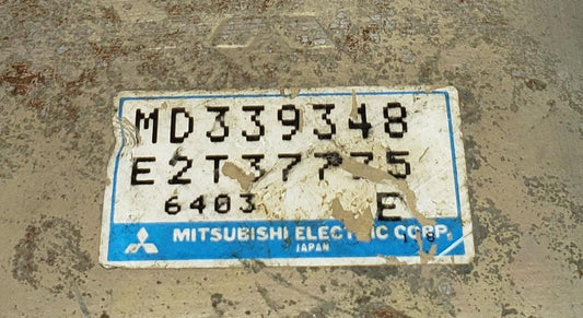 EFI Control Unit ECU ECM for Mitsubishi Pajero V21 4G64 | MD339348 E2T37775