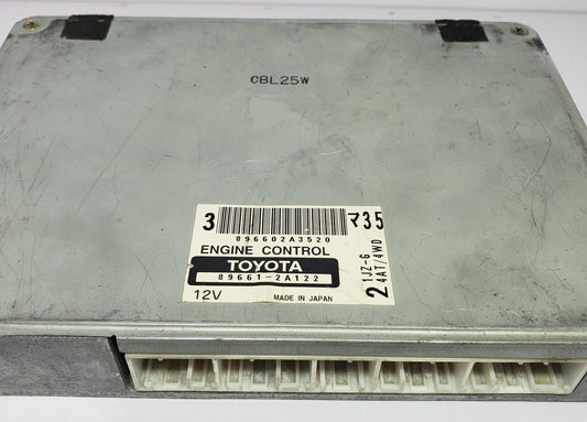 Toyota Engine Control Unit 89661-2A122 1JZ-G A/T 4WD ECU ECM JDM Used