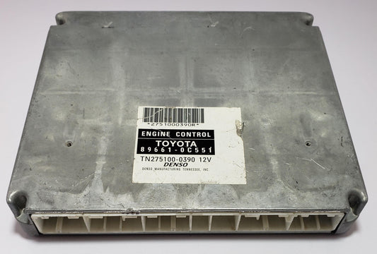Engine Control Module 2WD Fits 2004 04 TOYOTA SEQUOIA 89661-0C551, 275100-0390