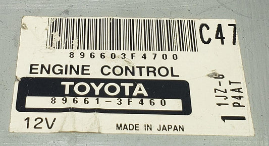 Toyota Engine Control Unit 89661-3F460 Brain Box 1JZ-6 P4AT ECU PCM JDM