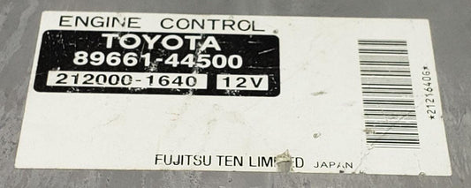 Engine Control Unit (ECU) for Toyota Isis 2005 CBA-ANM10W | Part No. 89661-44500 / 212000-1640