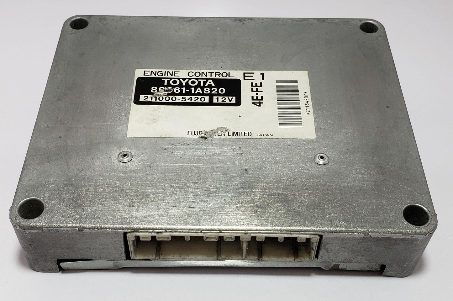 Toyota engine control unit Toyota Corolla Toyota Sprinter 89661-1A820 ecu ecm