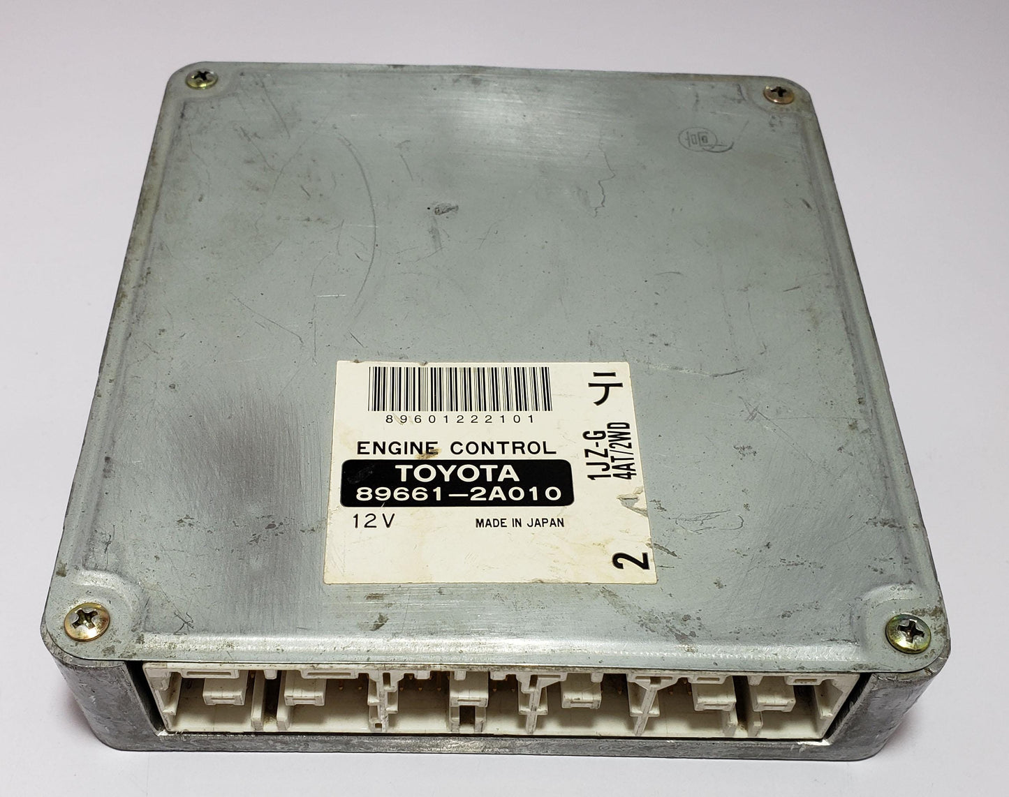 Toyota Chaser GF-JZX100 1JZ-G 4AT/2WD Engine Unit 89661-2A010,89601222101 ECU