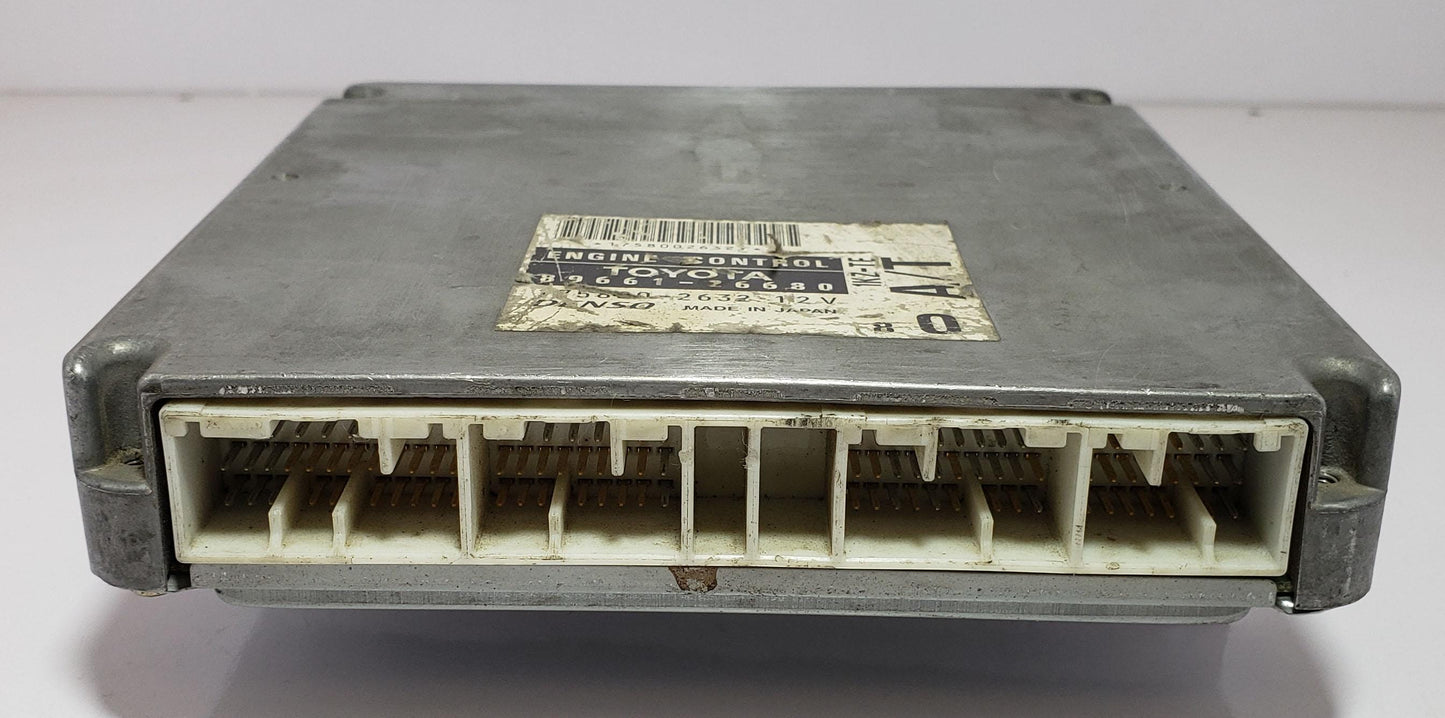 Toyota HiAce 1KZ-TE AT Engine Control Unit Ecu 89661-26680 175800-2632 JDM