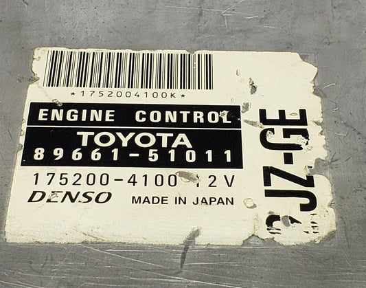 Toyota engine ecu 89661-51010 175200-4100 2JZ-GE ECU used
