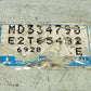 83-92 MITSUBISHI CHARIOT MD334790 E2T65482 Ecu Ecm