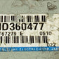 Engine control unit mitsubishi MD360477 ecu ecm