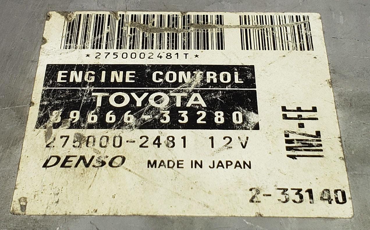 Toyota Windom / Lexus ES300 MCV30 1MZ-FE Engine Control Unit Ecu Ecm 89666-33280