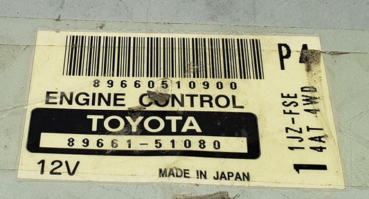 TOYOTA engine control unit PROGRES 89661-51080 JCG15 1JZ-FSE 8966151080 ecu ecm