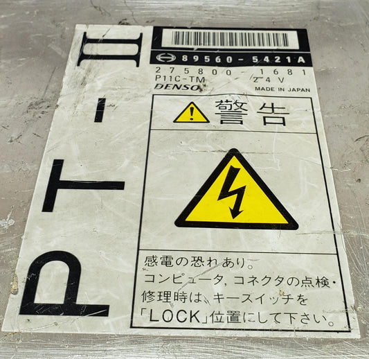 C74b Hino Engine Control Unit ECU 89560-5421A,275800-1681 ECU ECM