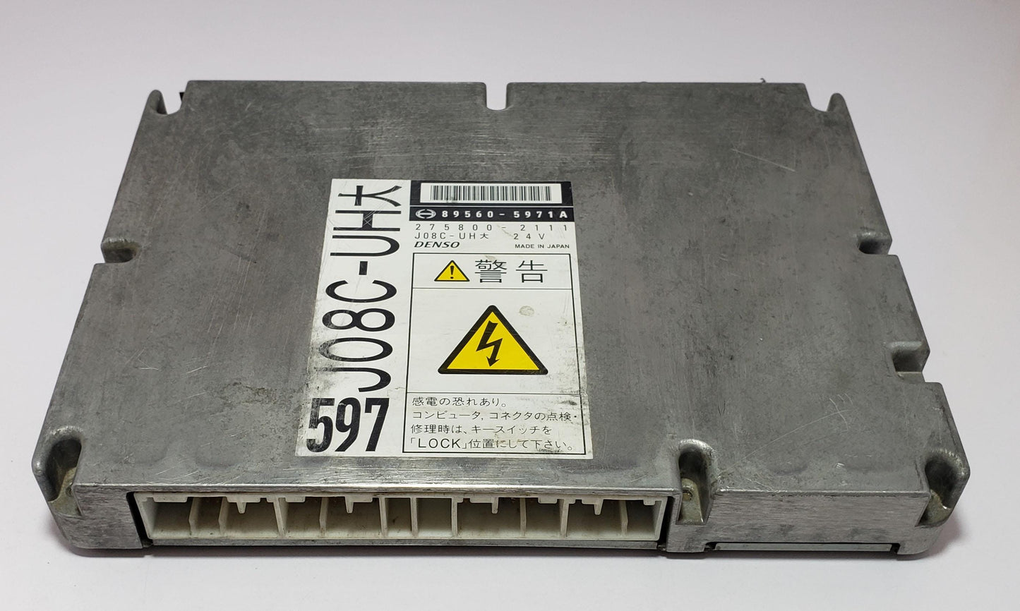 Hino Ranger Engine ECU ECM 89560-5971A | 275800-2111 | J08C-UH Diesel Control Module