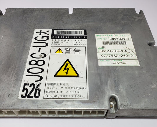Hino Ranger Engine Control Unit ECU ECM J08C UG 89560 6400A 275800 1471
