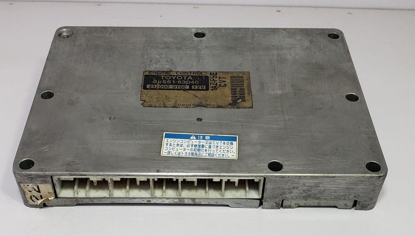 Toyota Engine Control Unit ECU 89661-63040 212000-0100 1AZ-FSE ECM