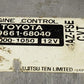 Engine Control Unit TOYOTA Wish 2004 CBA-ANE11W 89661-68040 212000-1050 1AZ-FSE