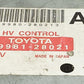 Hybrid Control Unit Toyota Estima 2002 ZA-AHR10W 89981-28021 Ecu Ecm JDM Used