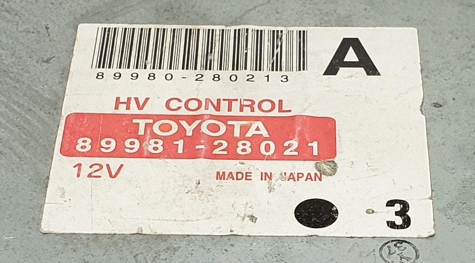 Hybrid Control Unit Toyota Estima 2002 ZA-AHR10W 89981-28021 Ecu Ecm JDM Used