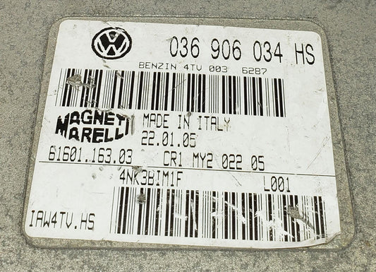 Engine Control Module for 2002 VW Polo 1.4 16V Petrol | ECU ECM 036906034HS
