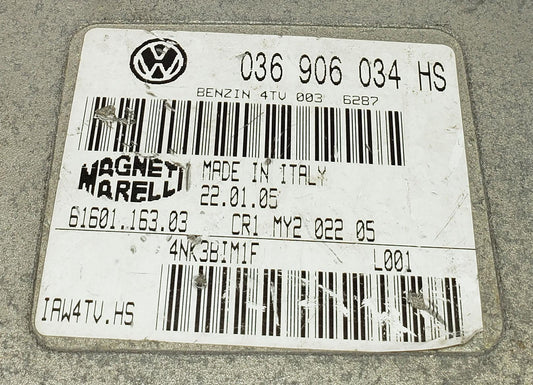 Engine Control Module for 2002 VW Polo 1.4 16V Petrol | ECU ECM 036906034HS
