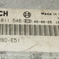 Plug & Play Bosch Engine ECU ECM Honda, 0281011546, 0 281 011 546, 37820-RBD-E51