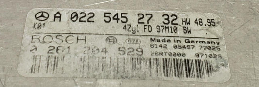 1997 - 2000 Mercedes W163 ML320 SLK320 Engine Computer Module ECU ECM A022545732
