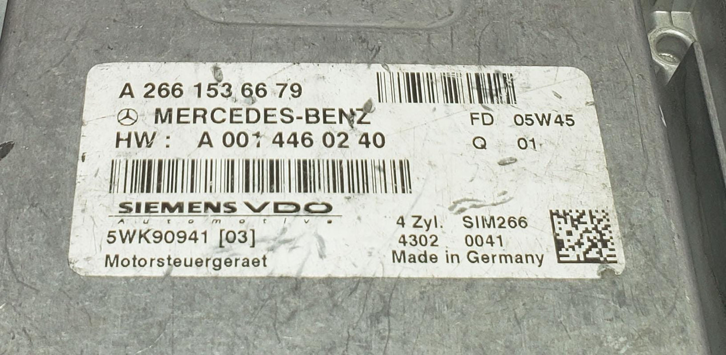 Engine ECU for Mercedes | Continental SIM266 5WK90941 A2661536679 A0014460240 ECU ECM