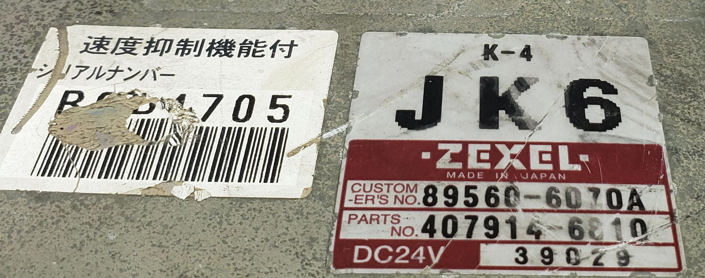 Engine Control Unit for Hino | Zexel ECU ECM 89560-6070A 407914-6810