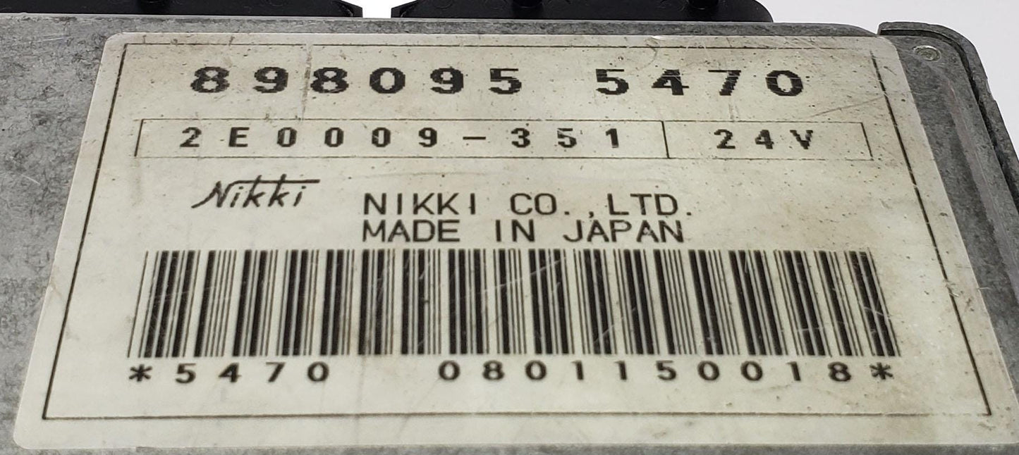 Genuine Engine Control Module ECU ECM 2E0009-351 | Part No. 8980955470 | 24V