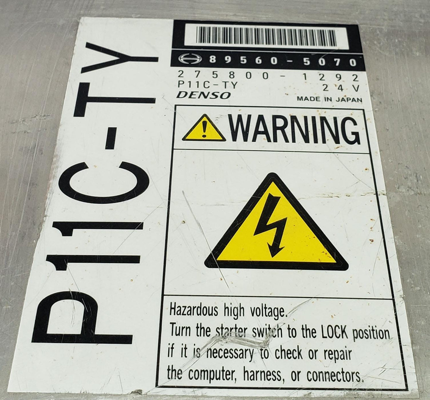 Engine Control Unit for Hino P11C-TY – 89560-5070, 275800-1292 – ECU, ECM Modules