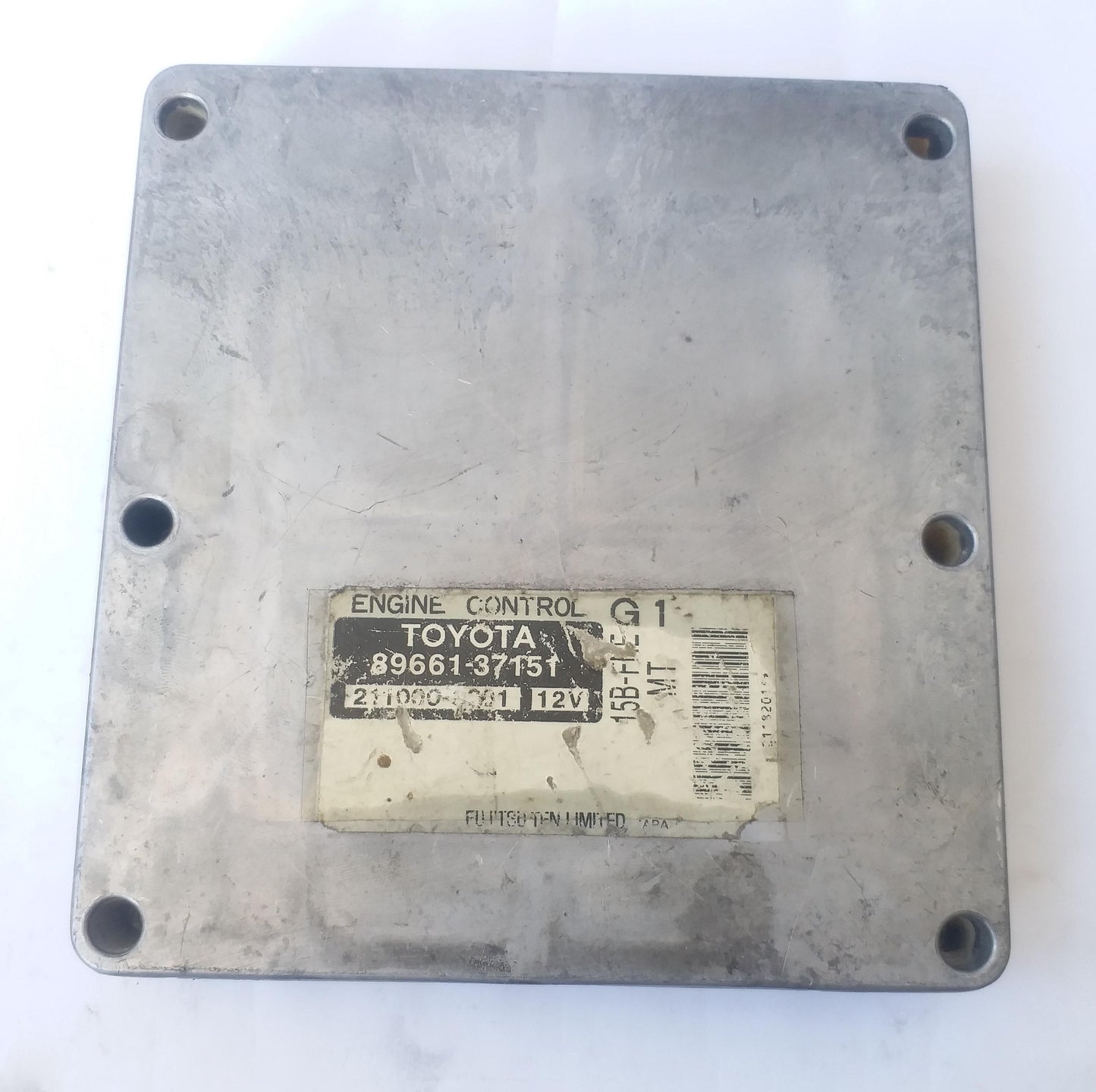 Engine Control Unit for Toyota 15B-FNE MT | Ecu Ecm 89661-37151 211000-8201 JDM Used