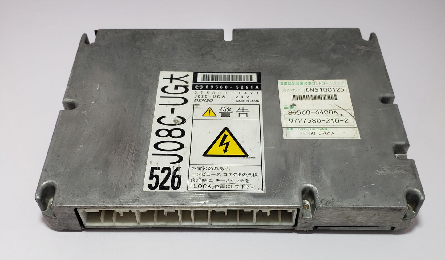 Hino Ranger Engine Control Unit ECU ECM J08C UG 89560 6400A 275800 1471