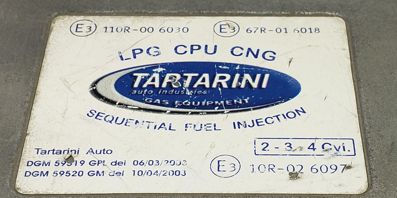 Controller LPG 110R-006030 67R-016018 10R-02 6097 Tartarini Auto 36254