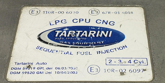 Controller LPG 110R-006030 67R-016018 10R-02 6097 Tartarini Auto 36254