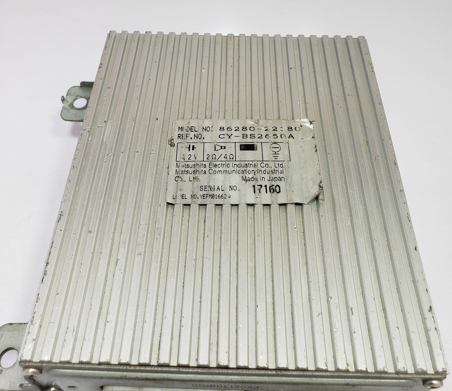 TOYOTA JZX100 Chaser Genuine Live Surround Amplifier CY-BS2650A 86280-22180
