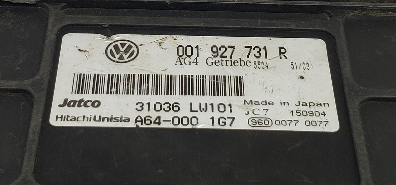VW Polo Automatic Gearbox Control Unit ECU ECM 1.4 16V 9N 001927731R A64-00001G7