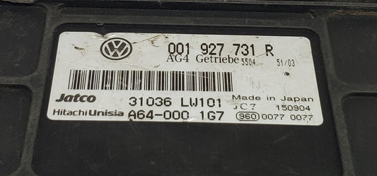 VW Polo Automatic Gearbox Control Unit ECU ECM 1.4 16V 9N 001927731R A64-00001G7