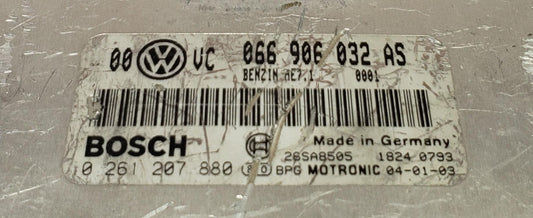 Engine Control Module for 2005 VW Passat 2.3 V5 Petrol | ECU ECM 066906032AS 0261207880