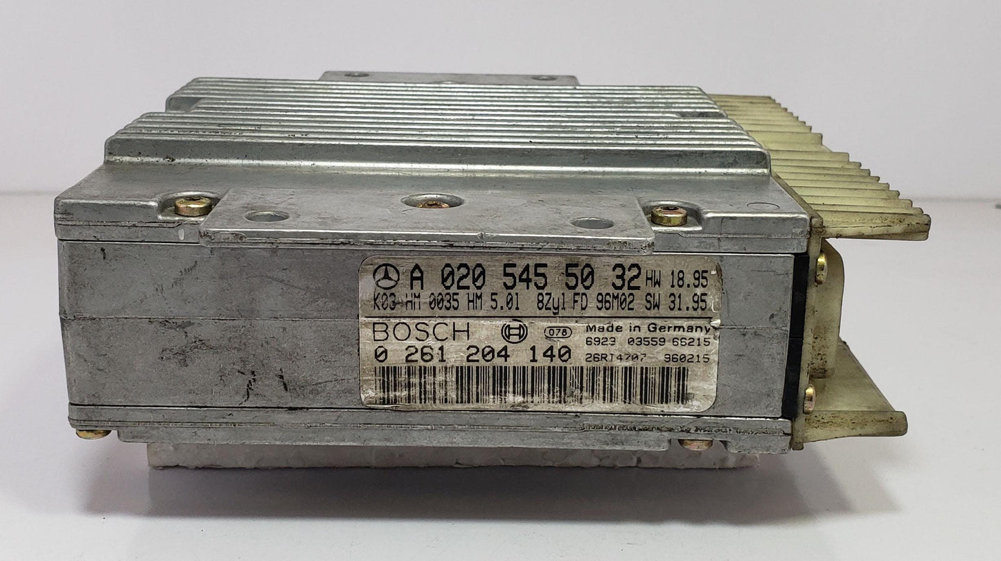 A0205455032 0261204140 Engine control unit Mercedes R129 SL500 W140 5.0 ECU ECM