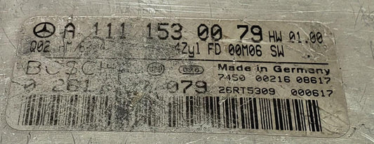 Mercedes-Benz W638 V230 computer A1111530079 ECU ECM