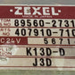 zexel hino engine control unit 89560-2731A 407910-7100 ecu ecm