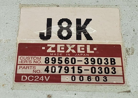 Engine Control Unit Hino Ranger 2001 Ecu Ecm KK-GD1JED 89560-3903B 407915-0303 Oem Used